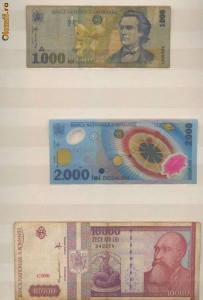 Bancnote vechi romanesti