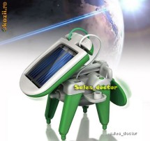 Kit robot-i solar-i: Puzzle 6 in 1, mai tare ca orice LEGO!