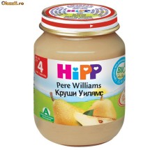 HiPP Piure Pere Williams - 125gr foto