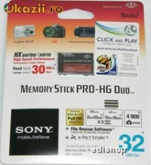 Memory Stick Pro-HG Duo 32GB Sony - originale, sigilate!