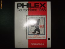 Catalog Philex Germania 1988 foto