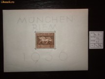 Germania Reich , Mi Bl 4 , nr 621 , Cal II , MNH/** foto