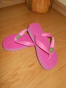 papucei Havaianas (de firma) marime 25/26 (3-4 ani) foto