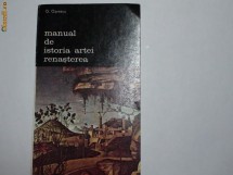 Manual de istorie a artei Renasterea  G.Oprescu foto