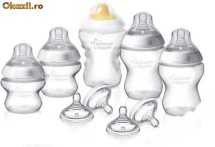 Pachet biberoane si accesorii TOMMEE TIPPEE, NOU