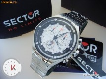 Sector 550 series CHRONOGRAPH NOU !!! culoare alb