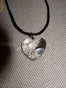 Lantisor cu inimioara Swarovski