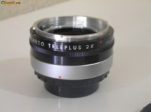 Obiectiv TU Auto Telplus 2 x - de colectie anii 70 japonez conditie impecabila! foto
