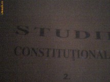 IOAN MURARU, MIHAI CONSTANTINESCU - STUDII CONSTITUTIONALE VOL 2 foto