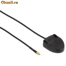 ANTENA GPS GARMIN Antenna with Magnet and MCX Connector for Garmin, Holux, Navman, Nokia conector MCX 90 ANTENA GPS TOM TOM  NAVMAN GARMIN. foto