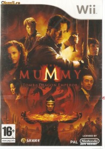 JOC WII THE MUMMY - TOMB of the DRAGON EMPEROR SIGILAT ORIGINAL PAL (Transport gratuit la plata in avans) foto