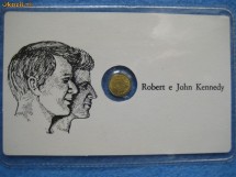 MONEDA AUR CU ROBERT SI J. KENNEDY