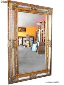 OGLINDA CRISTAL BAROC  Antik-weiss foto