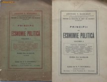 Aristide Basilescu , Doctor in drept , Principii de economie politica , 1933 foto
