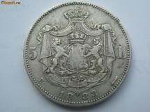 5 lei 1883-2