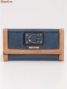 Portofel dama GUESS Aerin Shine Slim Clutch foto