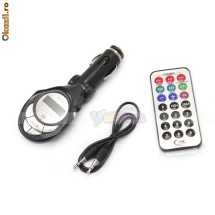 Modulator FM pentru masina (MP3 Player pentru masina) + Telecomanda foto
