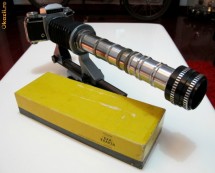 Trusa Exakta cu accesorii si obiectiv Carl Zeiss Pancolar 2/50 + Komura 4/200 foto