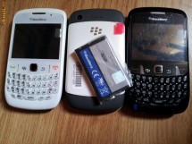 BlackBerry Curve 8520 Gemini Black si WHITE NOI SIGILATE 350ron