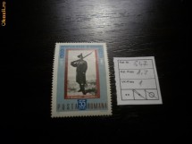Romania LP 647 , 90 de ani de independenta 1967 , cal a II a , MNH/** foto