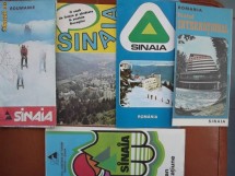 Lot 5 pliante de prezentare Sinaia