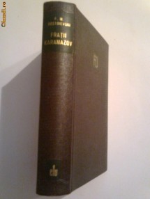 F.M.Dostoievski - Fratii Karamazov  - editie deosebita pe hartie speciala tigarete - foto