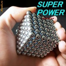 NEOCUBE 220 magneti 5mm NEODYMIUM cub bile puzzle joc lego Nanodots constructorii magnetici Nano Magnetics top neocub