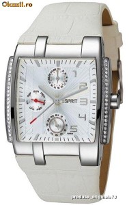 Ceas dama superb ESPRIT HUSTON ADVENTURE nou cu eticheta in cutie cu manual, PRET MAGAZIN 110 euro - IN STOC foto