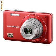 Aparat foto Olympus  14.0 MP  Rosu