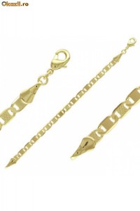 Bratara din inox placat cu aur de 18K 23-50903