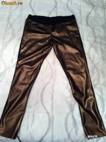 PANTALONI / COLANTI CU PIELE,SUPER SEXI!PRET REDUS! foto