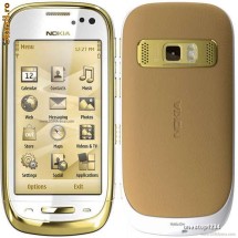 Nokia ORO + casca bluetooth Nokia J foto