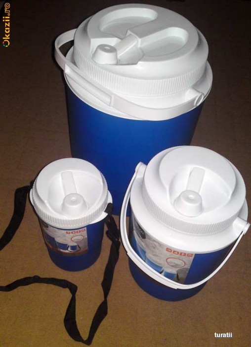 Set butoiase pentru lichide, pereti dubli foto mare