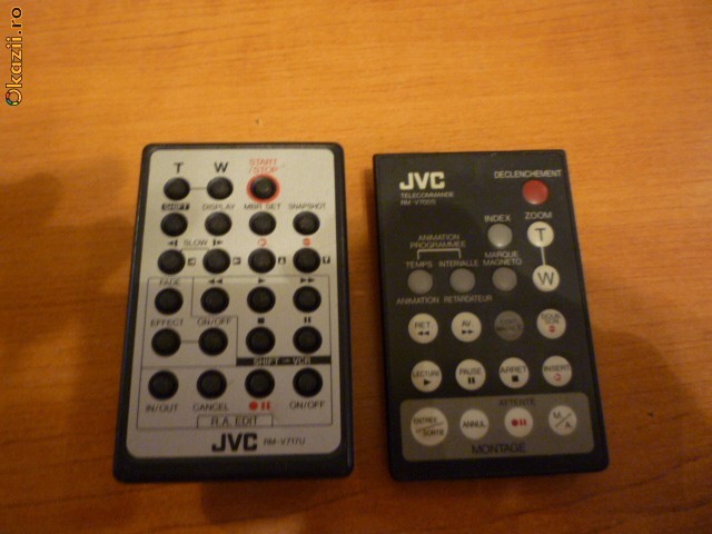vand telecomenzi pt camera video jvc foto mare