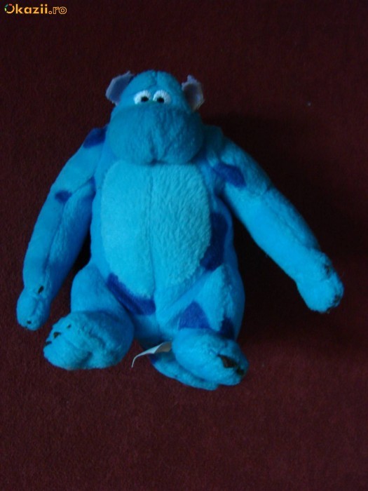 FIGURINA MCDONALDS - MONSTRU ALBASTRU DIN PLUS (2002) foto mare