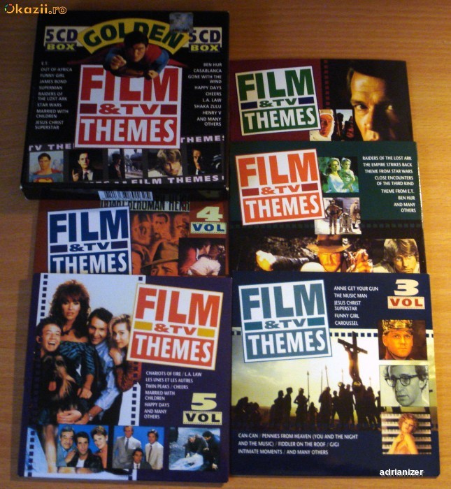 Film And TV Themes (BoxSet 5 CD) foto mare