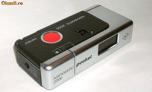 Aparat foto Agfamatic 2000 pocket sensor (vintage) foto mare