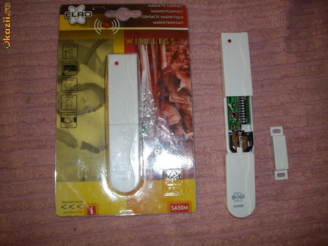 contactor magnetic pentru alarma wireless foto mare