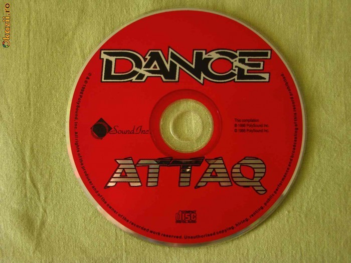 COMPILATIE 1998 - Dance Attaq - C D Original foto mare