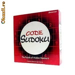 Code Sudoku - board game foto mare