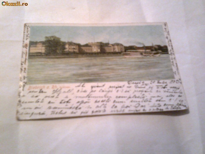 Carte Postala - Biebrich a Rh.schloss     Circulara 20 iul.1902 foto mare