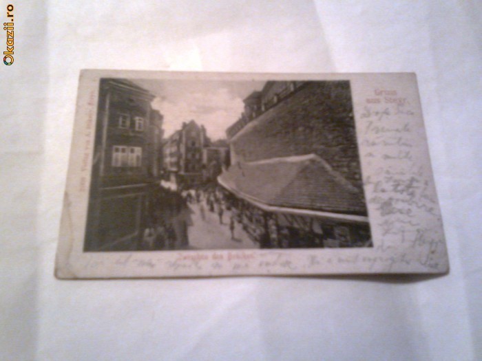 Carte Postala - Zwischen den Brucken      Circulata 1.07.1905 foto mare