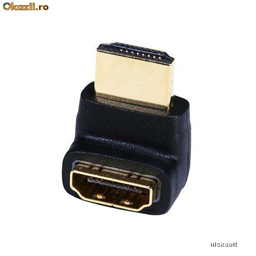 Adaptor HDMI cot la 270 grade tata - mama foto mare