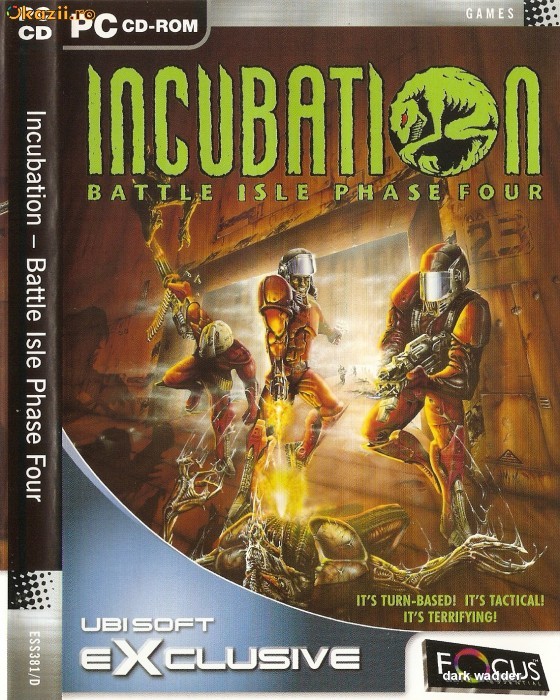 JOC PC INCUBATION BATTLE ISLE PHASE FOUR ORIGINAL foto mare