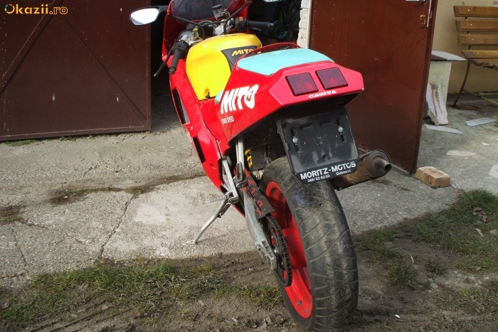 Cagiva Mito 125 foto mare