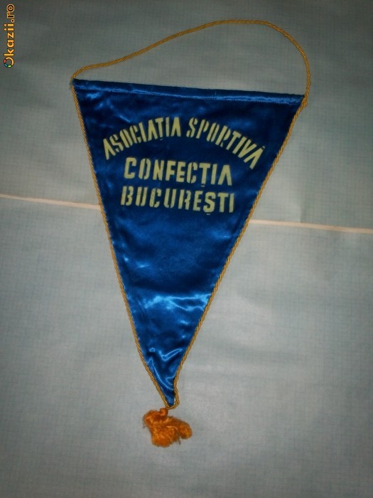 397 Fanion Asociatia Sportiva Confectia Bucuresti (handbal fete) foto mare