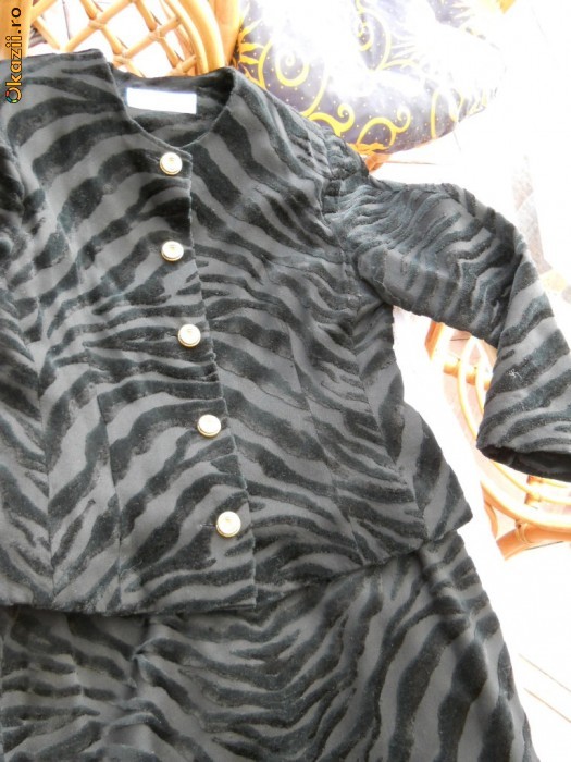 Costum negru elegant FABRIS Paris foto mare