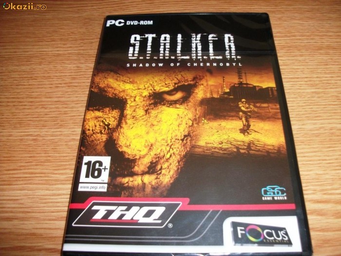 S.t.a.l.k.e.r. Shadow of Chernobyl, PC, sigilat, 45 lei(gamestore)! NOU! Posta GRATIS! foto mare