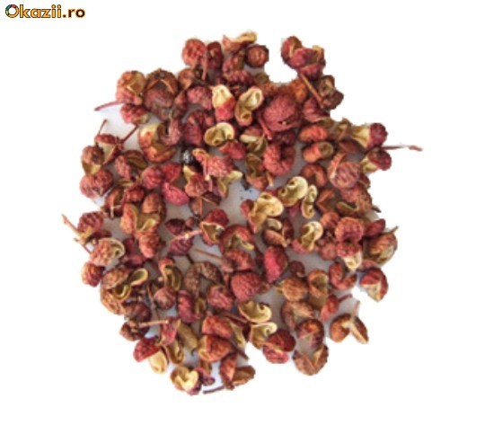 Piper Sichuan boabe- condiment exotic, organic - 25 g foto mare