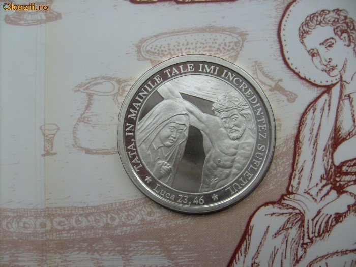 moneda comemorativa pasti 2006 foto mare